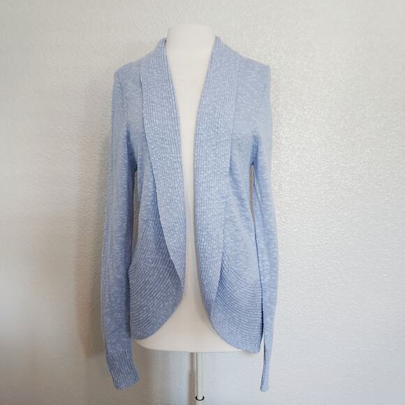 NEW Kenneth Cole Baby Blue Open Cardigan Size M - Picture 11 of 11